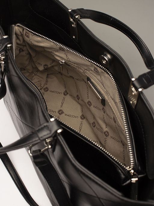 LACCOMA сумка WJA9723-черный эко кожа хлопок