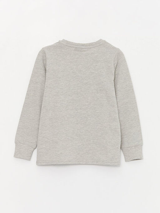 Bisiklet Yaka Star Wars Bask?l? Uzun Kollu Erkek ?ocuk Pijama Tak?m? - Waikiki фото 3