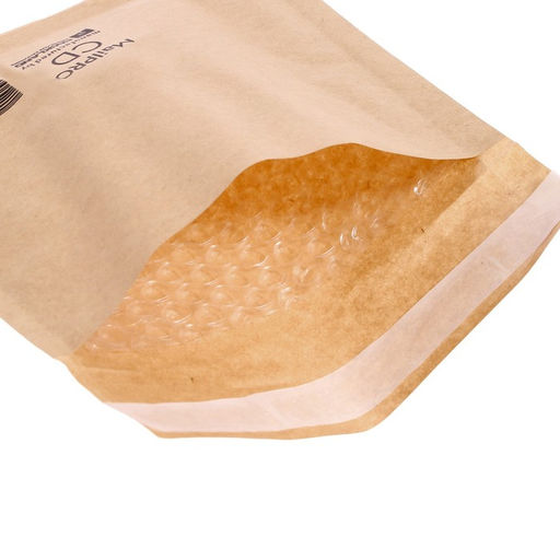 Крафт-конверт с воздушно-пузырьковой плёнкой MailPRO СD, 18 х 16 см, kraft - Calligrata фото 3