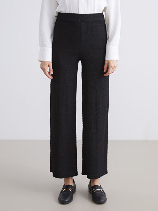 Beli Lastikli Dokulu Kad?n Pantolon