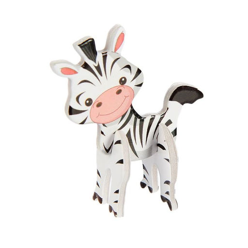 Цена за 12 шт. Конструктор 3D Животные, МИКС - Simaland фото 2