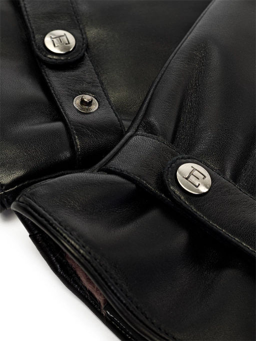 Рукавицы мужские н/м крол IS575 black - Eleganzza фото 2