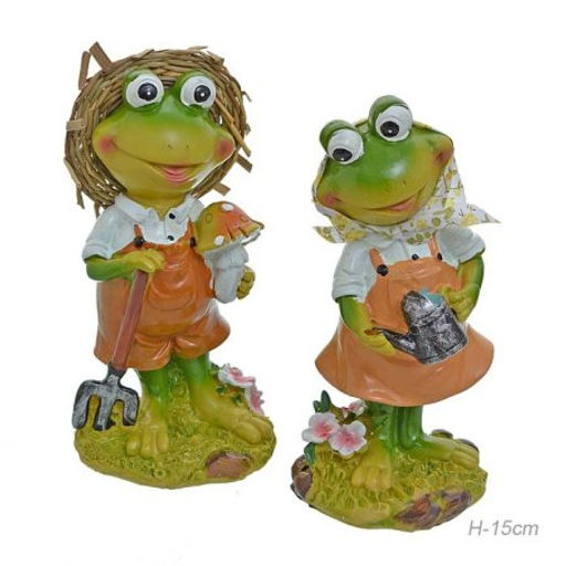 Фигурка Лягушка 2 штуки набор 15 см / 6162 /уп 48/ - Галеонтрейд фото 2
