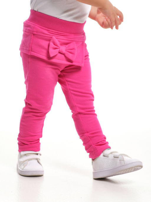 Брюки для девочки UD 0306 синий - Mini maxi фото 8