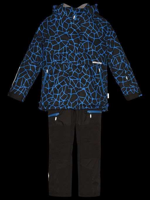 Костюм 7з3125 электрик/черный - Nikastyle фото 17