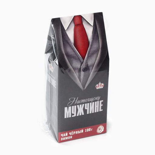 Чай подарочный Настоящему мужчине, вкус: лимон, 100 г - Фабрика счастья фото 6