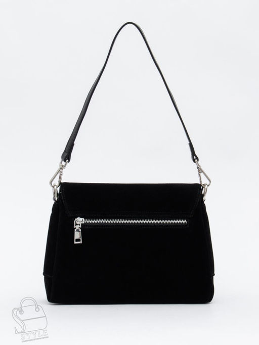 Сумка женская кожаная 8273-2PEF black Polina&Eiterou