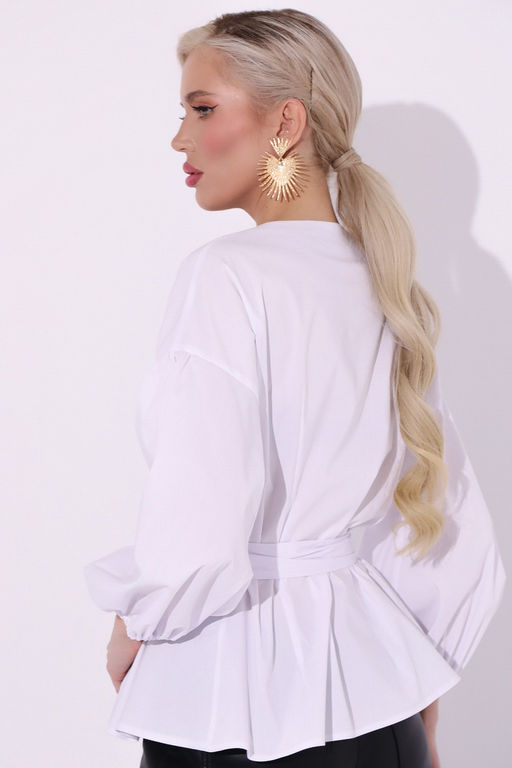 Блузка Летиция (белый) - Эльза фото 13