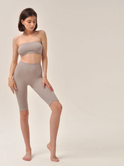 MY Топ женский BU105 TOP BANDEAU RIB(1/100)