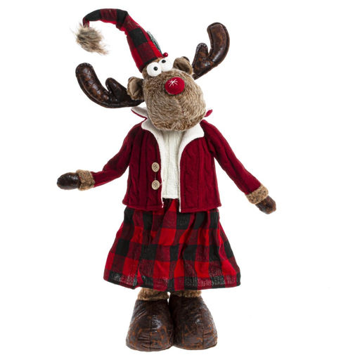 Игрушка набивная "Олень", L23 W17 H99/40 см