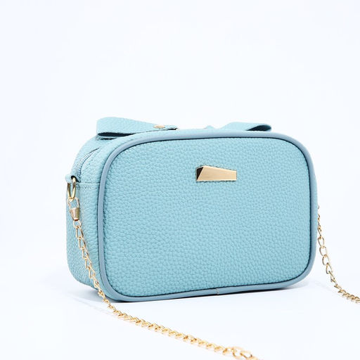 Сумка кросс-боди на молнии, цвет голубой - Simaland фото 6
