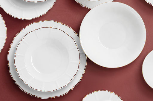 Тарелка закусочная Лотос, 21,5 см - Anna lafarg emily фото 3