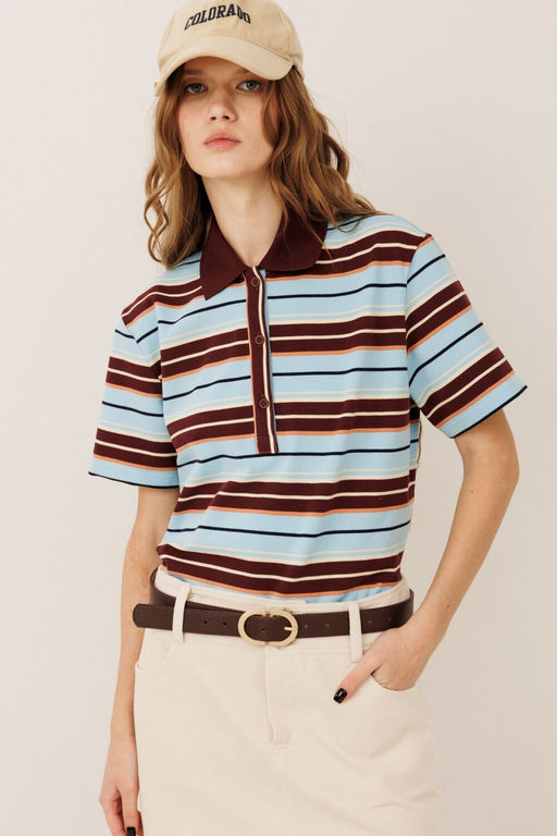 Футболка GO F1012ST/23-03p.164-170 полоска