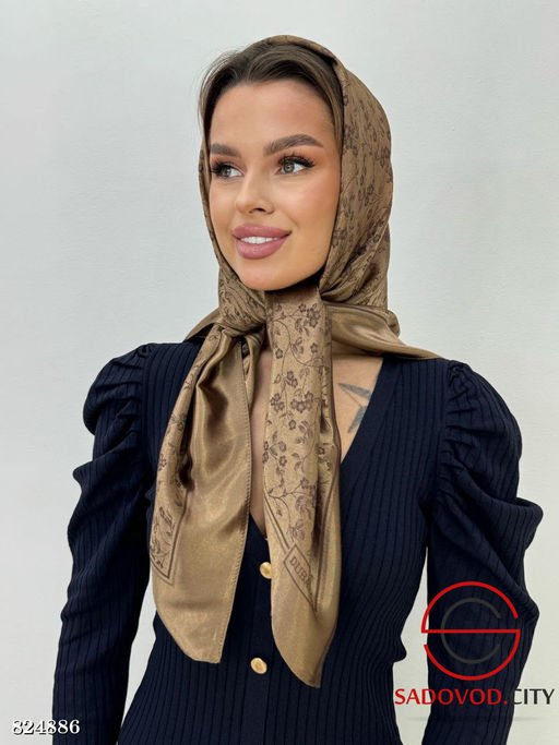 Платок женский с рисунком