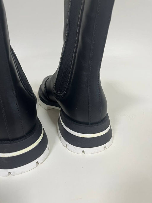 Ботинки 360.P.1540bl/w. black уценка R/шерсть