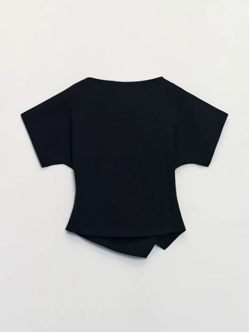 Топ с драпировкой на талии / Zarina  фото 2