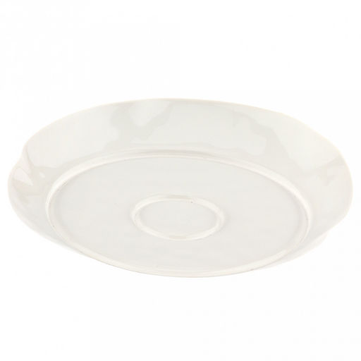 Флора Тарелка мелкая фарфоровая 250х246х24мм, с деколью, ассиметричная форма, в коробке (Китай) - Домашняя мода фото 4