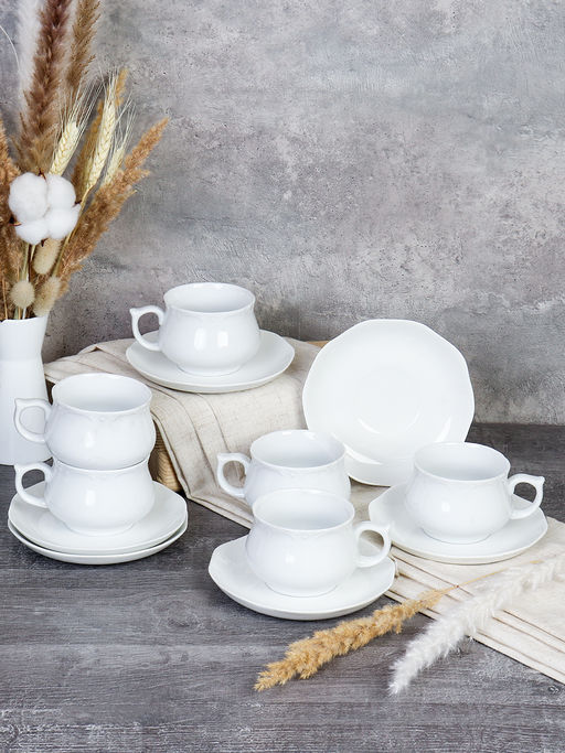 Чайный набор 12 предметов 250 мл / EDC-6482 /уп 12/ - Галеонтрейд фото 2