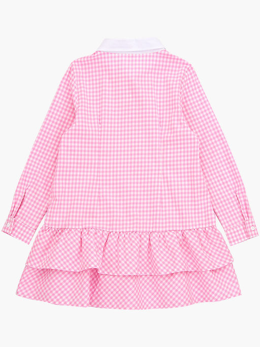 Платье в клетку UD 6117 розовый - Mini maxi фото 7