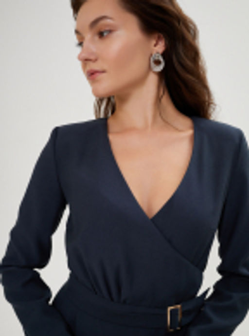 Платье 312.050088/т.серый