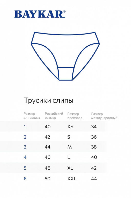 Женские трусы Baykar  фото 5