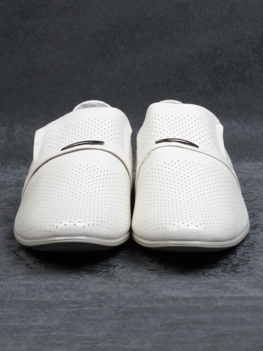 C202-1 WHITE Полуботинки мужские (натуральная кожа) - Фабричный китай фото 6