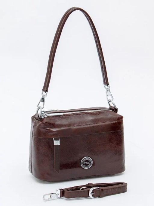 Сумка 0227CB coffee Polina&Eiterou