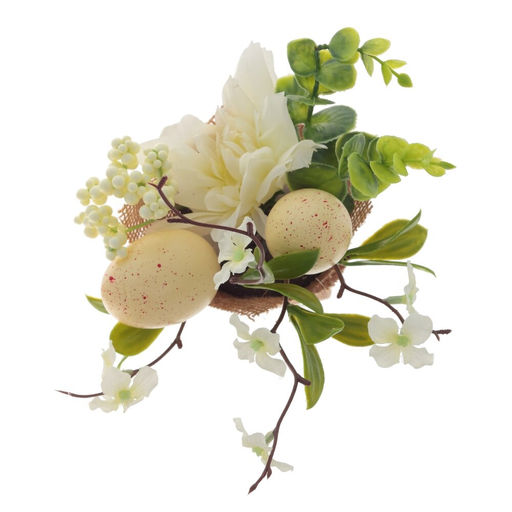 Цветочная композиция "Пасхальная", L12 W13 H26 см