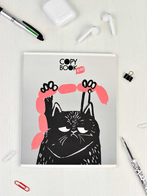 Цена за 5 штТетрадь, 48 л, клетка, арт. 65763/ 5 ВОРИШКИ /А5+, мягкий переплёт (2 скобы), мелованный картон 190 г/м?, ламинация "софт-тач" вельвет Упаковка Ассорти/