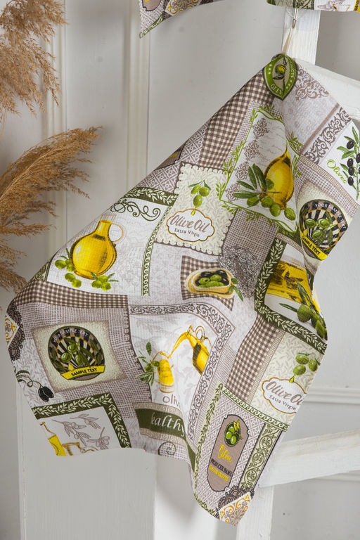 Набор вафельных полотенец Оливки - Натали фото 3