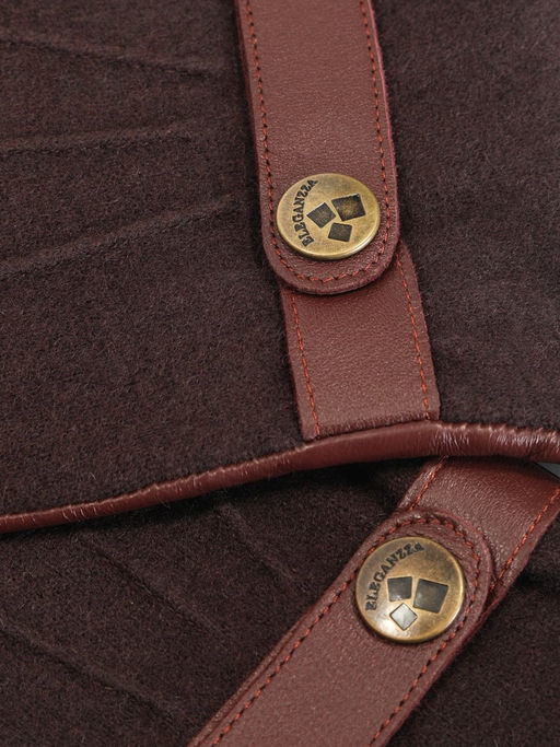 Перчатки мужские 100% ш TOUCH IS0161 brown - Eleganzza фото 3