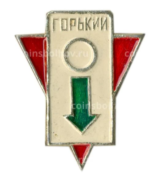 Значок Горький