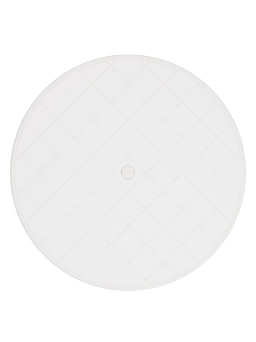 Стол круглый «Атлант», 90×90×76.5 см, пластиковый, белый