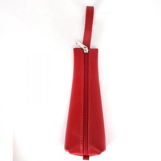 Футляр для ключей Croco-кл-506 (на молнии) натуральная кожа красный матовый (16) 238031