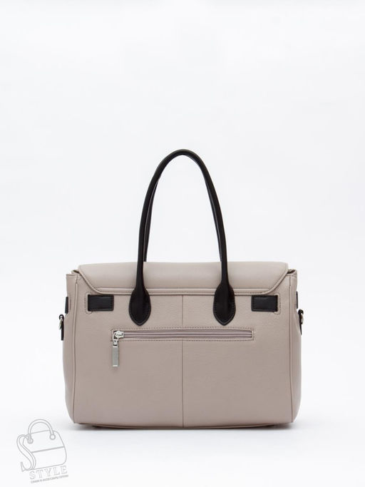 Сумка женская кожаная 1081M apricot coffee Polina&Eiterou