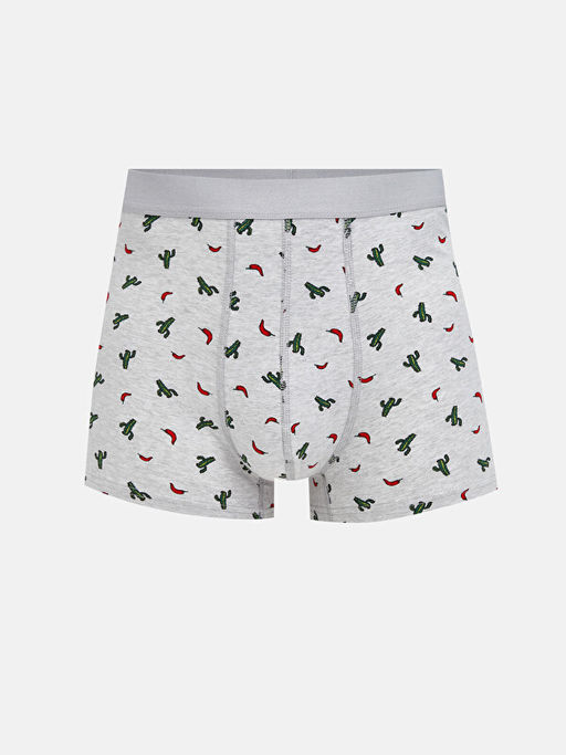 Standart Kal?p Pamuklu Esnek Erkek Boxer 3l? - Waikiki фото 3