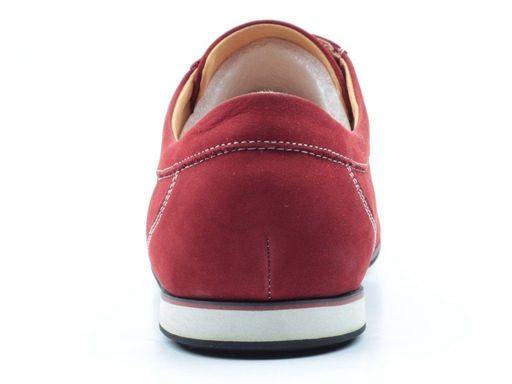 03-F031-67-3 RED Полуботинки спортивные мужские (натуральная замша) - No name фото 7