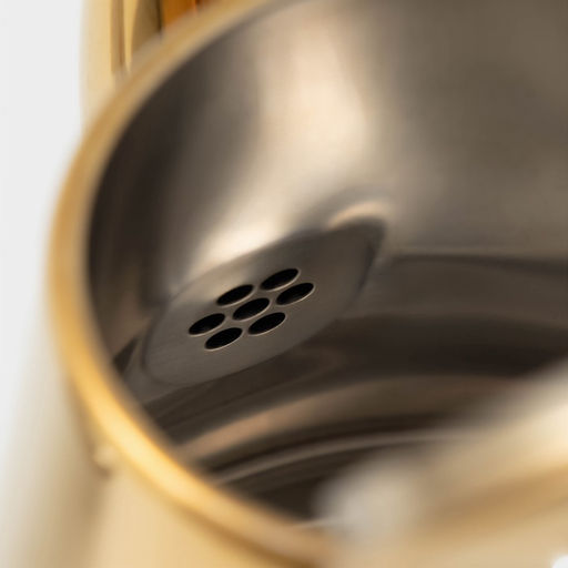 Заварочный чайник Кеннет, 1.43 л, нержавеющая сталь, металлическое сито, золотистый - Simaland фото 5