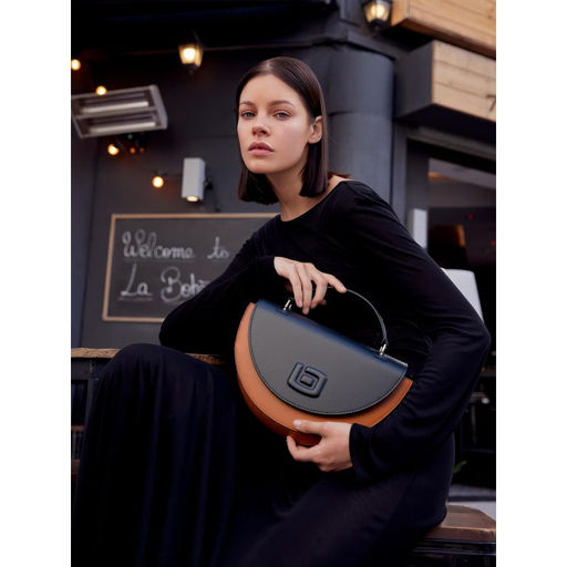 Сумка SLICY BAG 2116 Черный Терракотовый