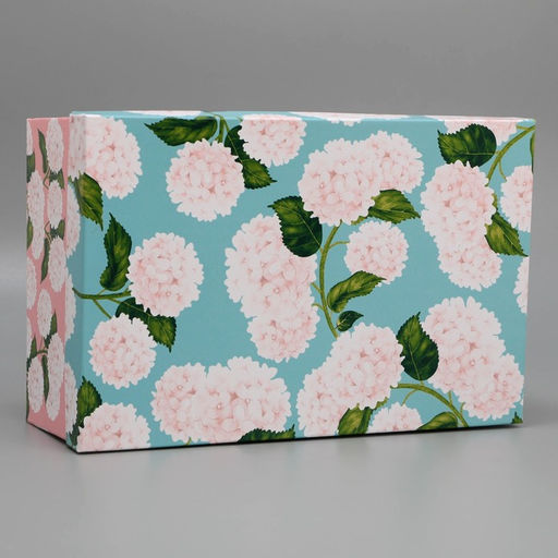 Коробка подарочная Цветы, 38 х 25 х 13.5 см - Дарите счастье фото 2
