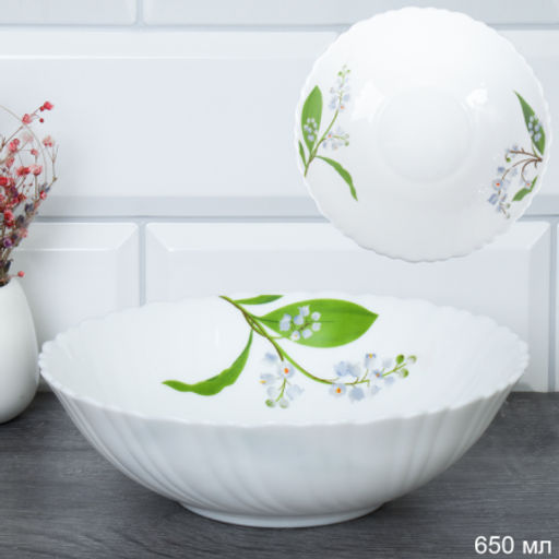 Тарелка глубокая суповая 650 мл 175 мм / TW-70 (7312) /уп 48/ Ландыш - Галеонтрейд фото 2