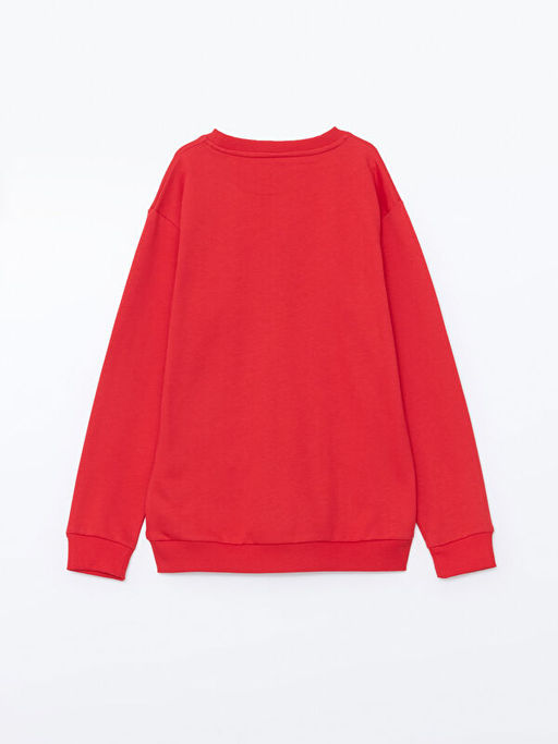 Bisiklet Yaka Erkek ?ocuk Sweatshirt - Waikiki фото 3