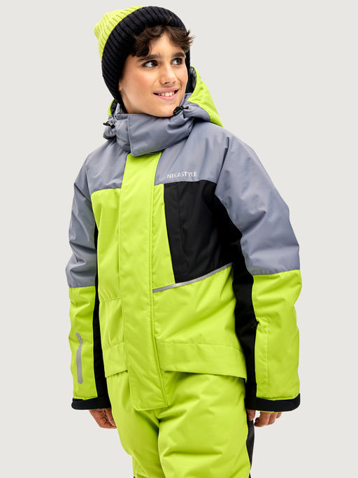 Комбинезон 8з4925 салат/сталь