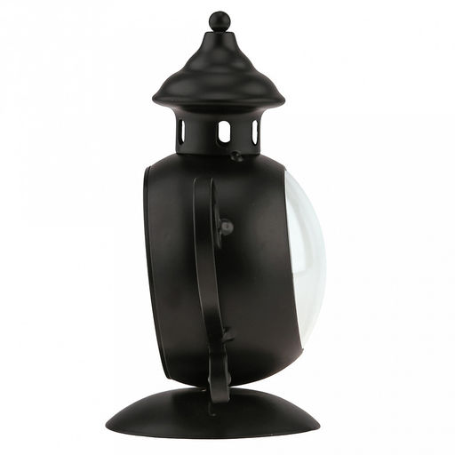 Часы настольные интерьерные "Чайник" 13,5х8х16см, мягкий ход, циферблат с рисунком, бежевый; цифры арабские, черный; выпуклое стекло; элементы металл, корпус пластик, черный матовый; в коробке (Китай)