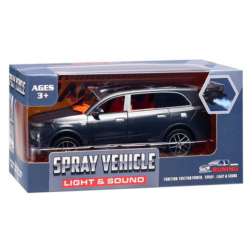 Машина "Мощный ход" (свет, звук) в коробке