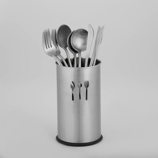 Подставка для столовых приборов Доляна «Индия», 10.5×18 см, нержавеющая сталь