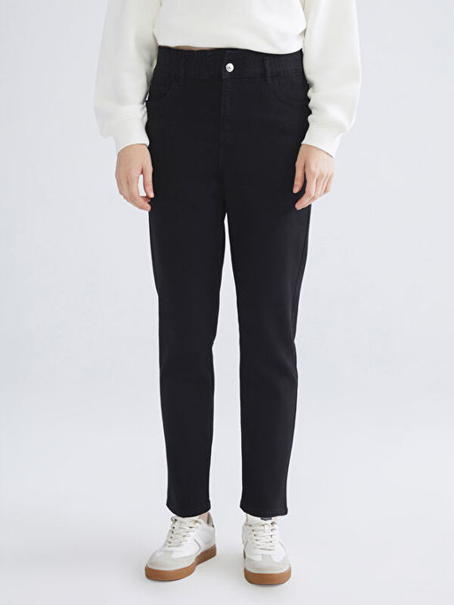 Slim Mom Kad?n Jean Pantolon