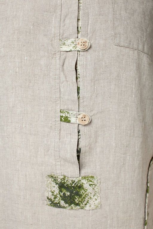 умягченный лен 100% платье - Luxuria фото 5