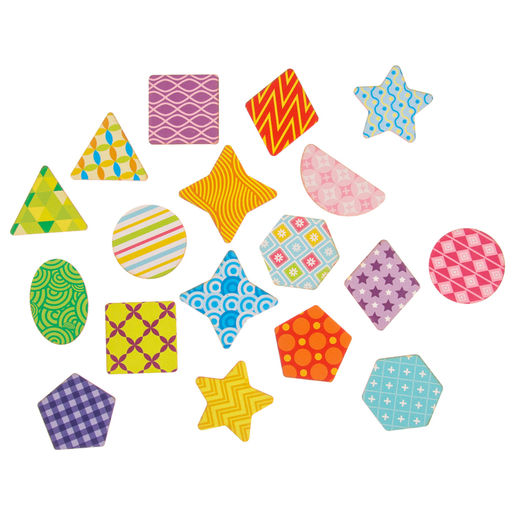 Развивающие досочки «Сложи узор», по методике Сегена, 18 шт.