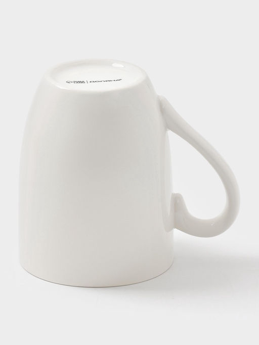 Кружка новогодняя Доляна «Домашние гномики», 330 мл, фарфор, белая